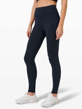 Lululemon Invigorate High-Rise Tight 28" In True Navy
